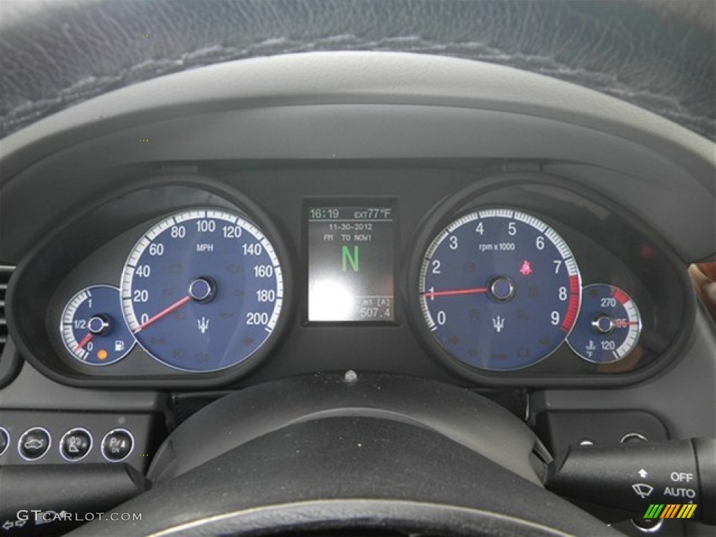 2006 Maserati Quattroporte Sport GT Gauges Photo #74390047