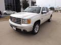 2013 White Diamond Tricoat GMC Sierra 1500 SLE Crew Cab  photo #1
