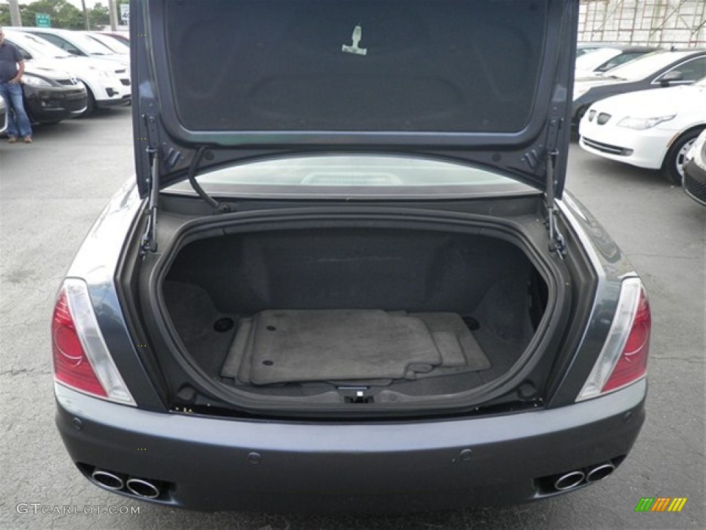 2006 Maserati Quattroporte Sport GT Trunk Photo #74390212