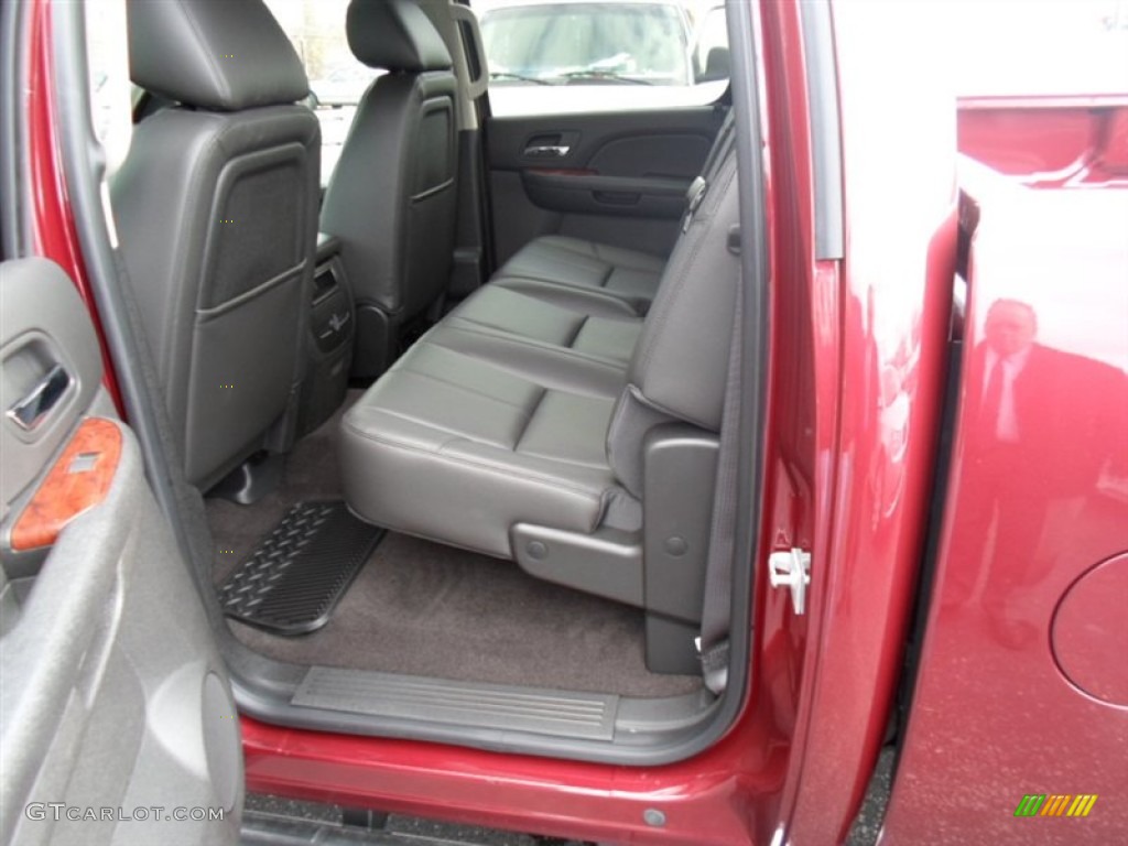 2013 Sierra 1500 SLT Crew Cab 4x4 - Sonoma Red Metallic / Ebony photo #5