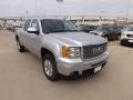 2013 Quicksilver Metallic GMC Sierra 1500 SLT Crew Cab  photo #7