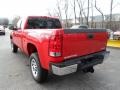 Fire Red 2013 GMC Sierra 2500HD Extended Cab 4x4 Exterior