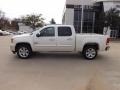 2013 White Diamond Tricoat GMC Sierra 1500 SLE Crew Cab  photo #2