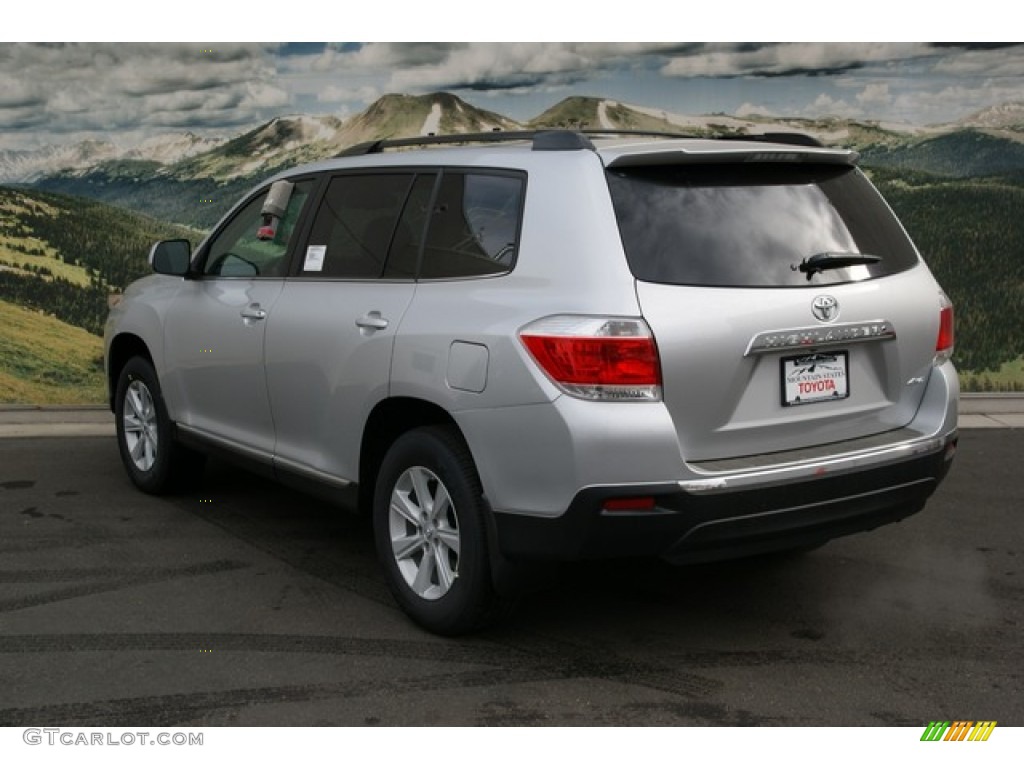 2013 Highlander SE 4WD - Classic Silver Metallic / Ash photo #2