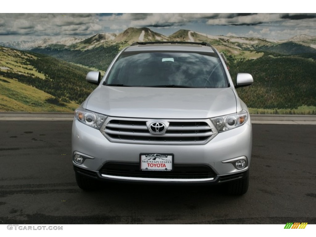 2013 Highlander SE 4WD - Classic Silver Metallic / Ash photo #3