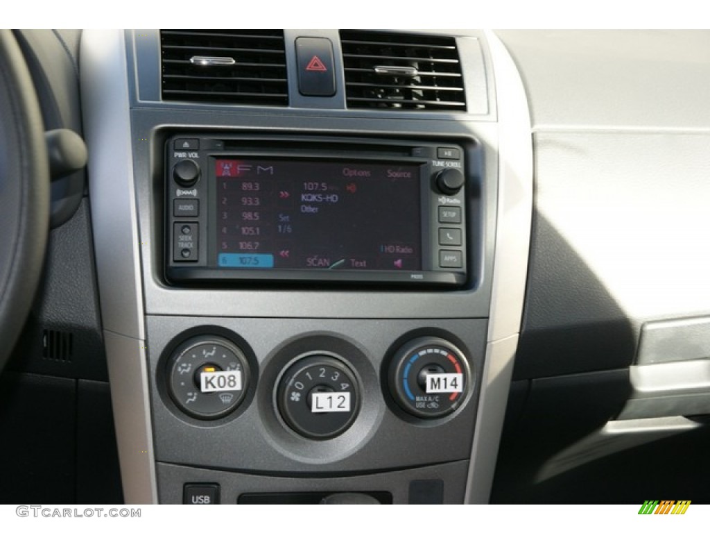 2013 Corolla S - Classic Silver Metallic / Dark Charcoal photo #6