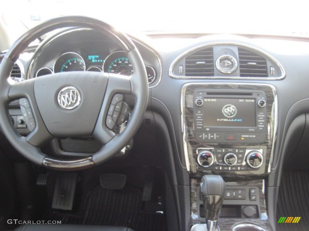 2013 Enclave Leather AWD - Iridium Metallic / Ebony Leather photo #6