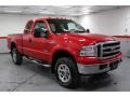 2006 Red Clearcoat Ford F350 Super Duty XLT SuperCab 4x4  photo #2