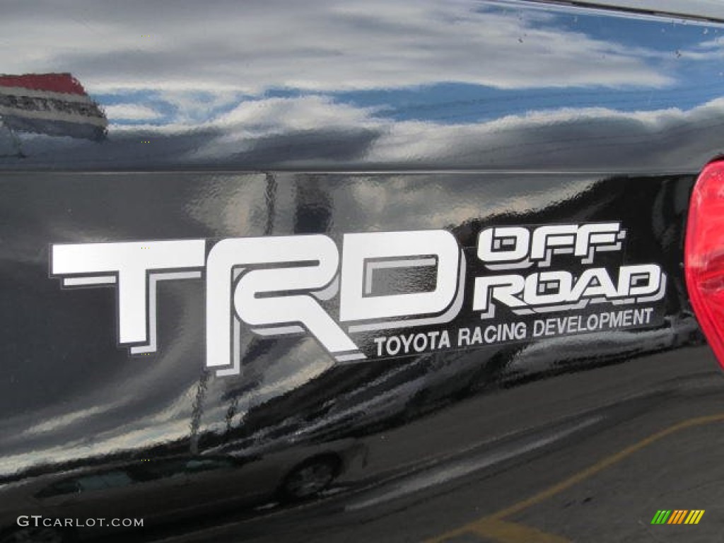 2010 Tundra TRD Double Cab 4x4 - Black / Sand Beige photo #7