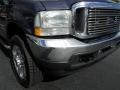 2004 Medium Wedgewood Blue Metallic Ford F250 Super Duty XLT Crew Cab 4x4  photo #2