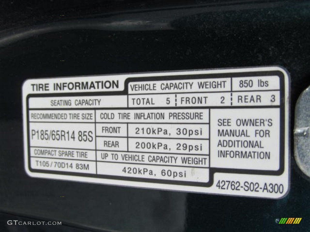 1998 Civic EX Coupe - Cypress Green Pearl / Gray photo #18