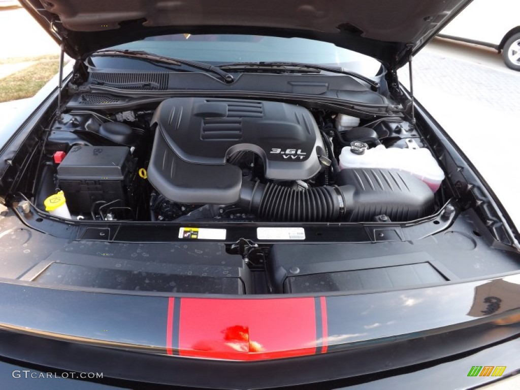 2013 Dodge Challenger Rallye Redline 3.6 Liter DOHC 24-Valve VVT Pentastar V6 Engine Photo #74394531