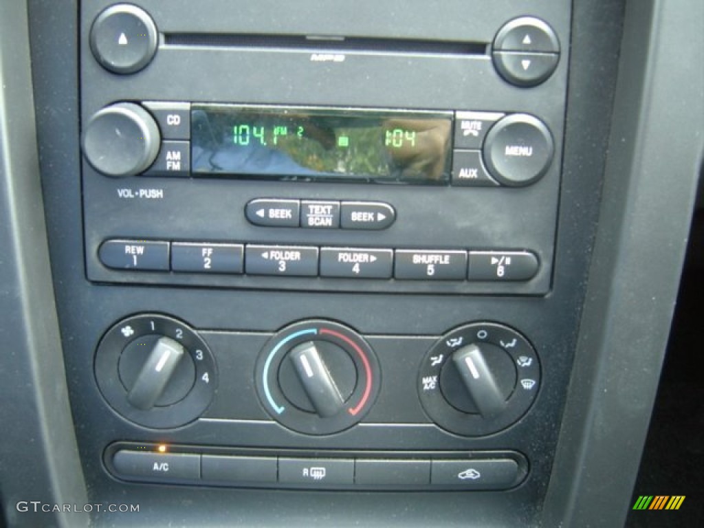 2007 Mustang V6 Deluxe Coupe - Torch Red / Dark Charcoal photo #8