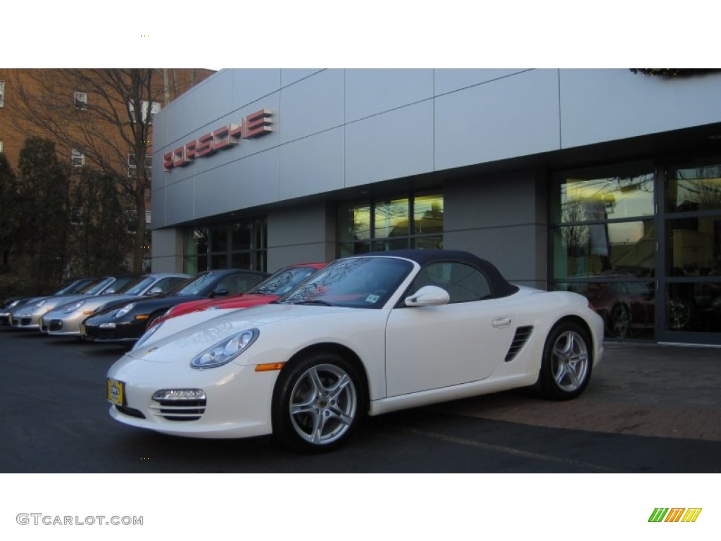 2011 Boxster  - Carrara White / Sea Blue photo #3