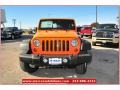 2013 Crush Orange Jeep Wrangler Unlimited Sport S 4x4  photo #9