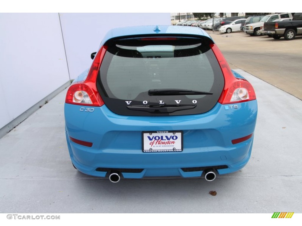 2013 C30 T5 Polestar Limited Edition - Polestar Rebel Blue / R-Design Off Black/Calcite photo #5