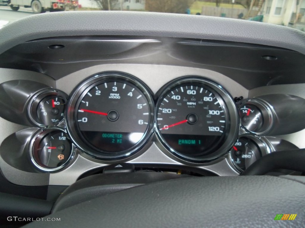 2013 Chevrolet Silverado 3500HD LS Regular Cab 4x4 Dually Gauges Photo #74397739