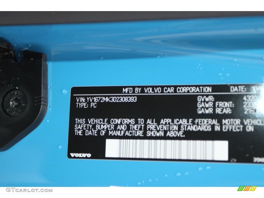 2013 C30 T5 Polestar Limited Edition - Polestar Rebel Blue / R-Design Off Black/Calcite photo #31