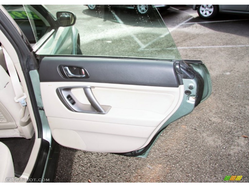 2009 Outback 2.5i Special Edition Wagon - Seacrest Green Metallic / Warm Ivory photo #22