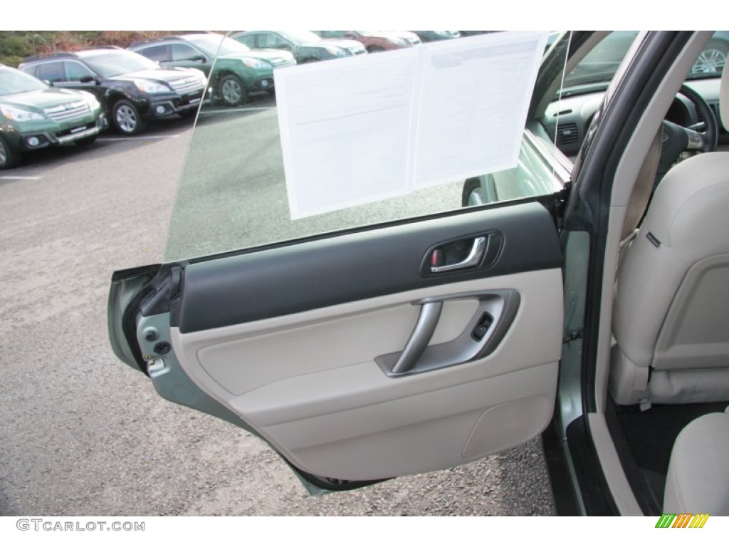 2009 Outback 2.5i Special Edition Wagon - Seacrest Green Metallic / Warm Ivory photo #25