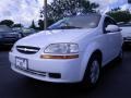 2005 Summit White Chevrolet Aveo LT Sedan  photo #8