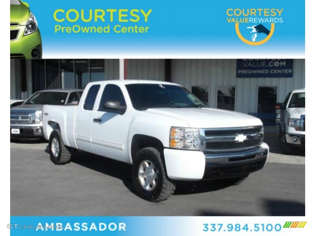 Summit White Chevrolet Silverado 1500