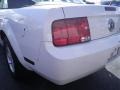 2007 Performance White Ford Mustang V6 Deluxe Convertible  photo #12