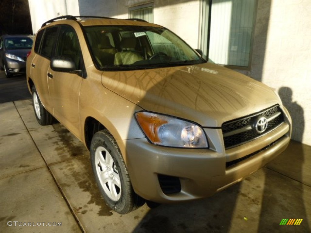 2012 RAV4 I4 4WD - Sandy Beach Metallic / Sand Beige photo #7