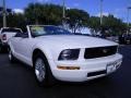 2007 Performance White Ford Mustang V6 Deluxe Convertible  photo #19