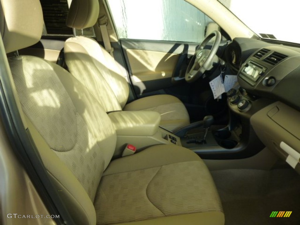 2012 RAV4 I4 4WD - Sandy Beach Metallic / Sand Beige photo #9