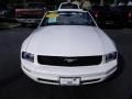2007 Performance White Ford Mustang V6 Deluxe Convertible  photo #20