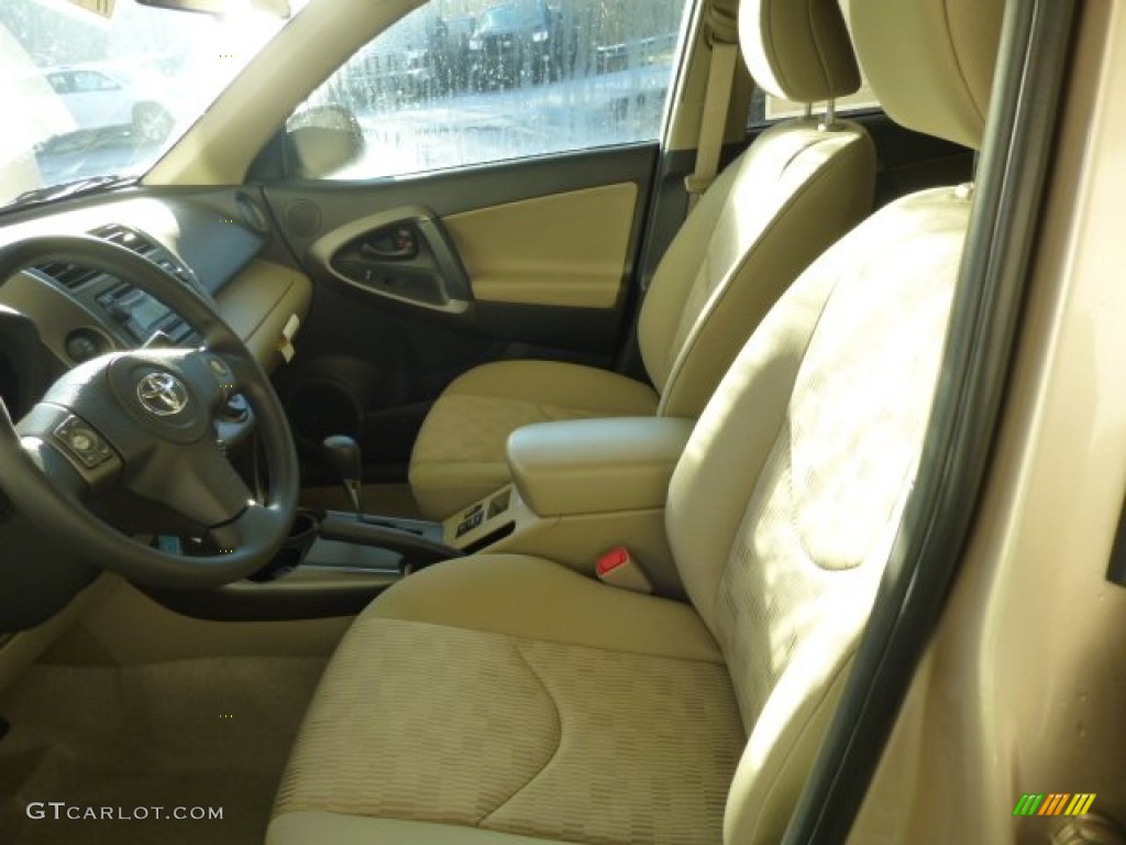 2012 RAV4 I4 4WD - Sandy Beach Metallic / Sand Beige photo #13