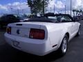 2007 Performance White Ford Mustang V6 Deluxe Convertible  photo #25