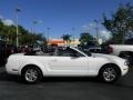 2007 Performance White Ford Mustang V6 Deluxe Convertible  photo #26