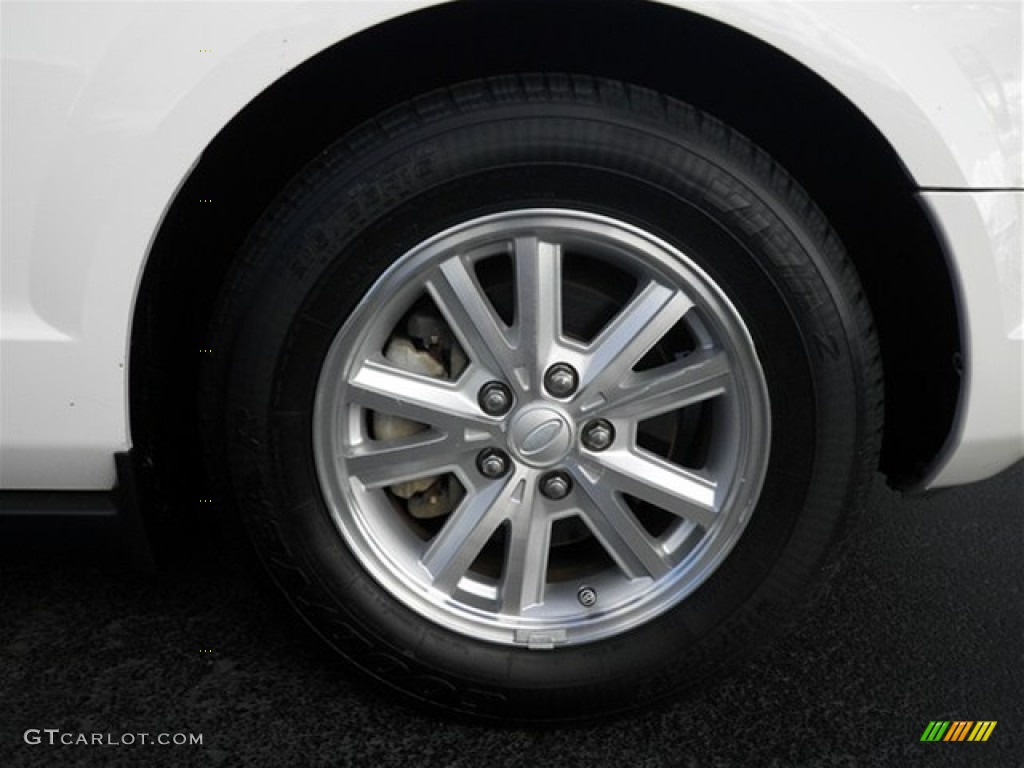 2007 Mustang V6 Deluxe Convertible - Performance White / Roush Black/Grey photo #47