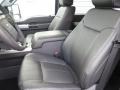 Black 2013 Ford F350 Super Duty Lariat Crew Cab 4x4 Dually Interior Color