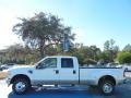 Oxford White - F350 Super Duty Lariat Crew Cab 4x4 Dually Photo No. 2