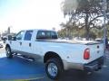 Oxford White - F350 Super Duty Lariat Crew Cab 4x4 Dually Photo No. 3