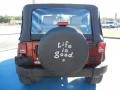 2010 Red Rock Crystal Pearl Jeep Wrangler Sport 4x4  photo #4