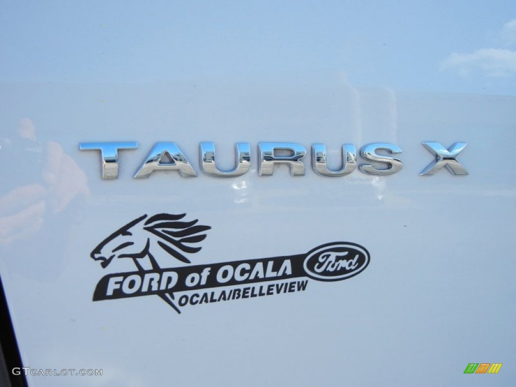 2008 Taurus X Eddie Bauer - Oxford White / Camel photo #9