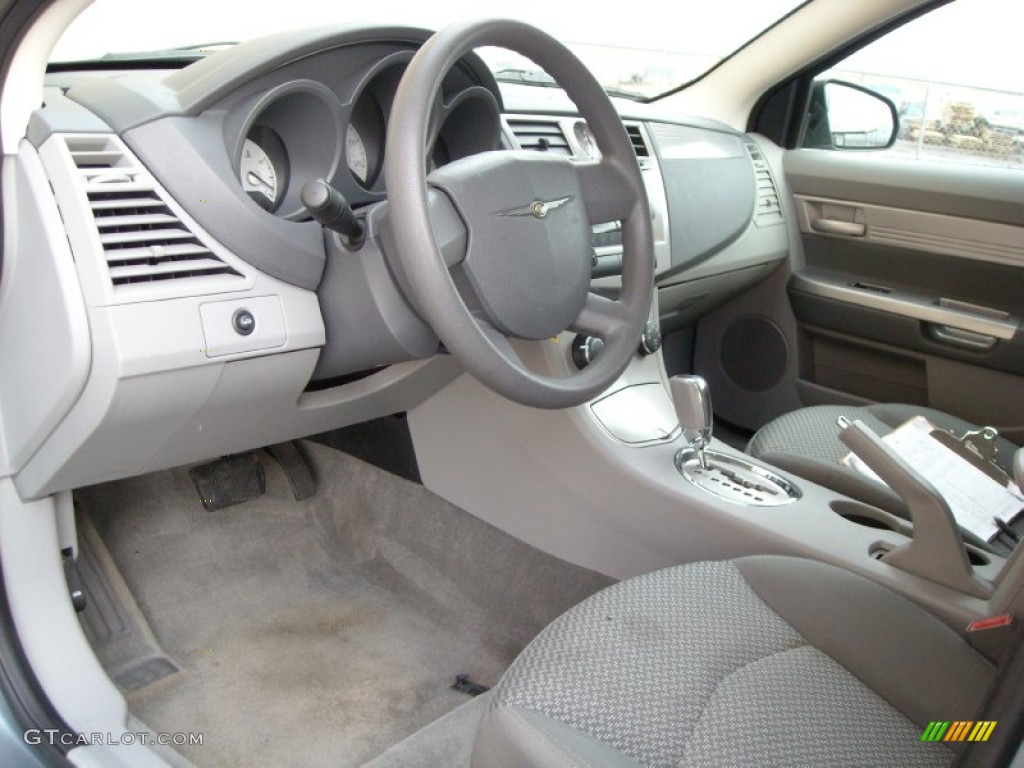 Dark Slate Gray/Light Slate Gray Interior 2007 Chrysler Sebring Sedan Photo #74403080
