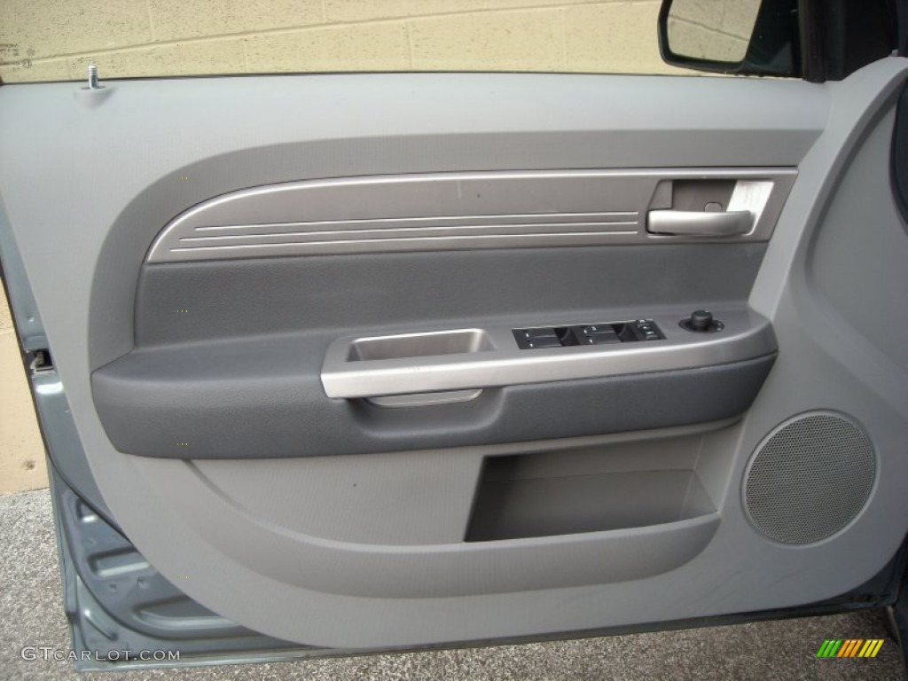2007 Chrysler Sebring Sedan Dark Slate Gray/Light Slate Gray Door Panel Photo #74403104