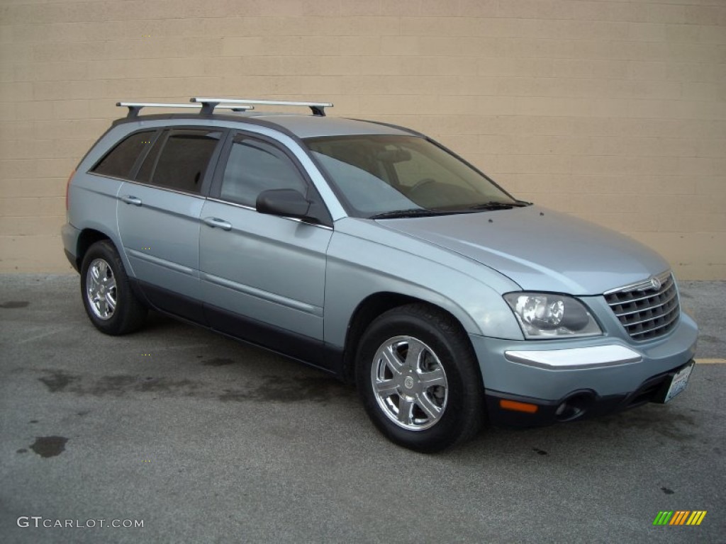 2004 Pacifica  - Butane Blue Pearl / Dark Slate Gray photo #4