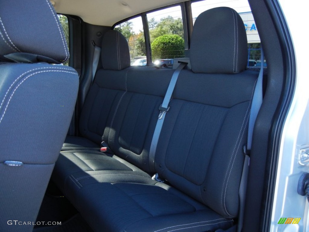 2010 F150 FX4 SuperCab 4x4 - Ingot Silver Metallic / Black photo #18