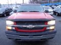 2003 Victory Red Chevrolet Silverado 1500 LS Extended Cab 4x4  photo #14