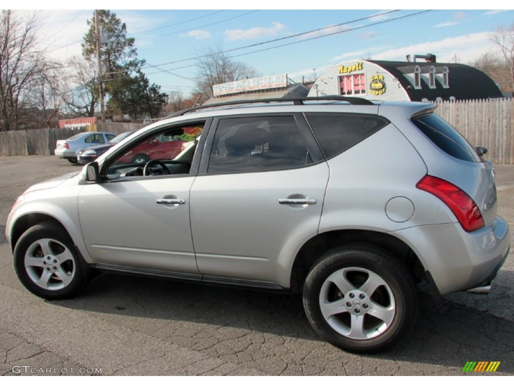 2005 Murano S AWD - Sheer Silver Metallic / Charcoal photo #11