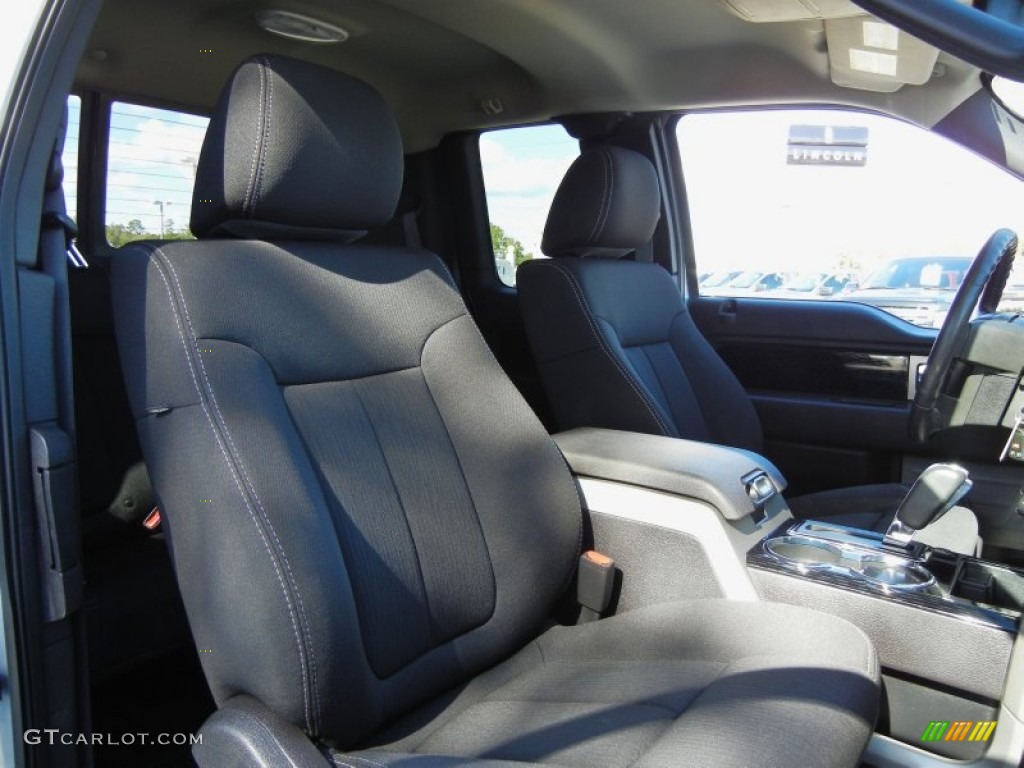 2010 F150 FX4 SuperCab 4x4 - Ingot Silver Metallic / Black photo #20