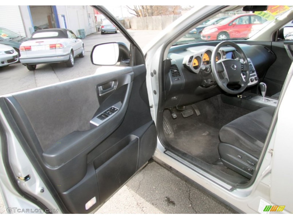 2005 Murano S AWD - Sheer Silver Metallic / Charcoal photo #12