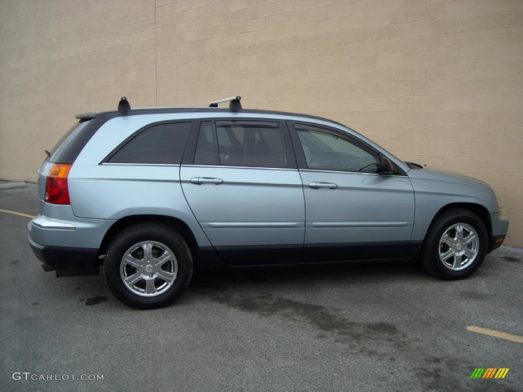 2004 Pacifica  - Butane Blue Pearl / Dark Slate Gray photo #11