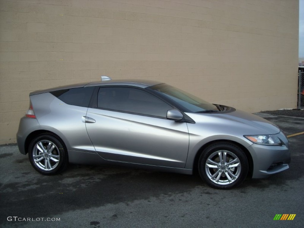 Storm Silver Metallic 2011 Honda CR-Z EX Sport Hybrid Exterior Photo #74404861